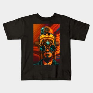 Pop Art Steampunk Kids T-Shirt